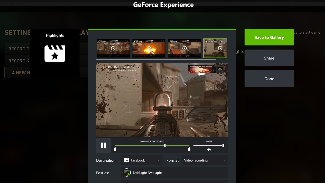 GeForce ExperienceScreenshot 1